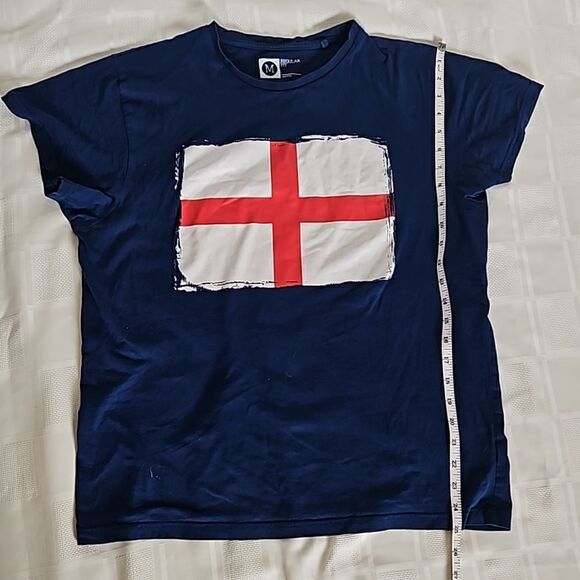 British Flag Unisex Short Sleeves T-Shirt Medium Blue, Red & White - Picture 9 of 16